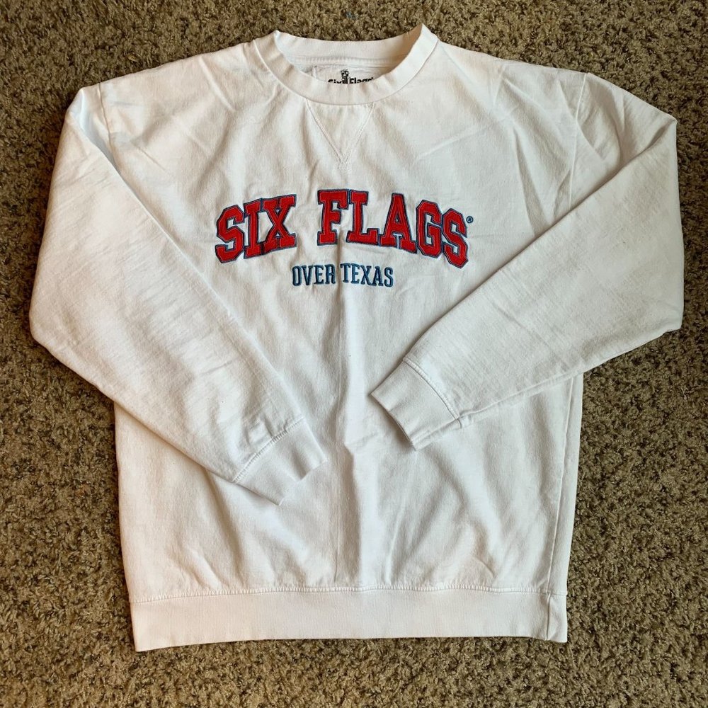 Six Flags Over Texas Crew Neck Sweatshirt